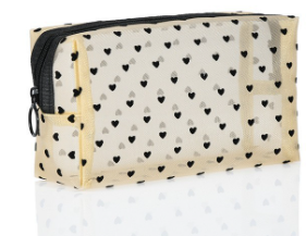 Portable Mesh Cosmetic Organizer Bag for Travel